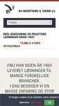 Mobile Screenshot of fmj.dk