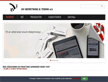 Tablet Screenshot of fmj.dk